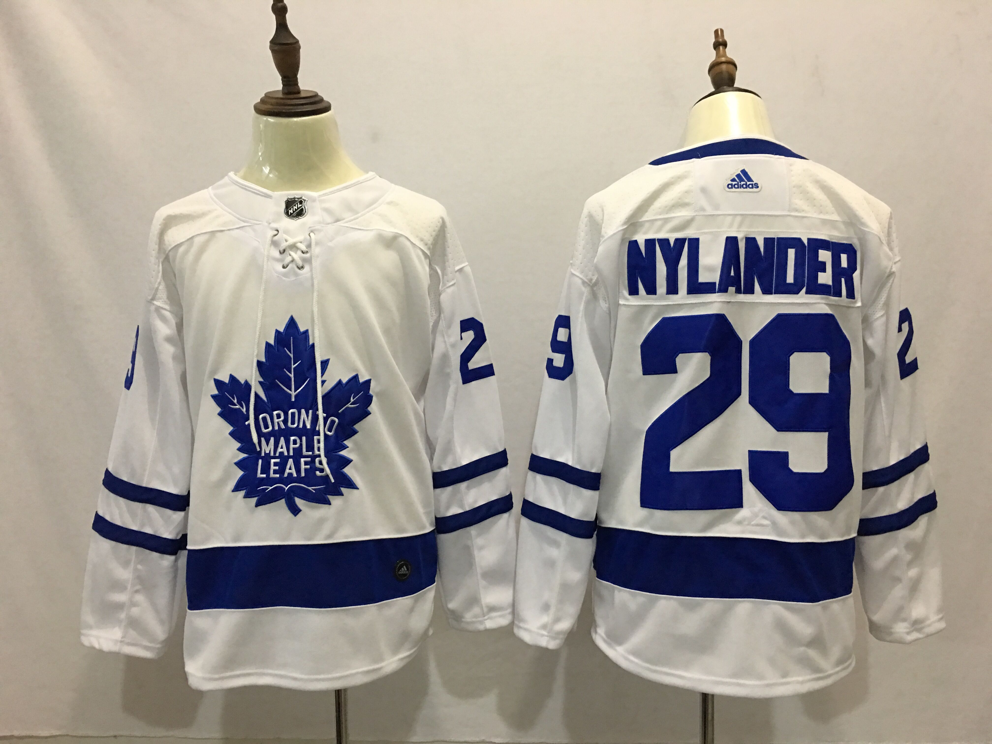 Men Toronto Maple Leafs #29 Nylander White Hockey Stitched Adidas NHL Jerseys